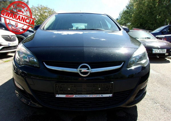 Opel Astra cena 29900 przebieg: 116660, rok produkcji 2014 z Andrychów małe 667